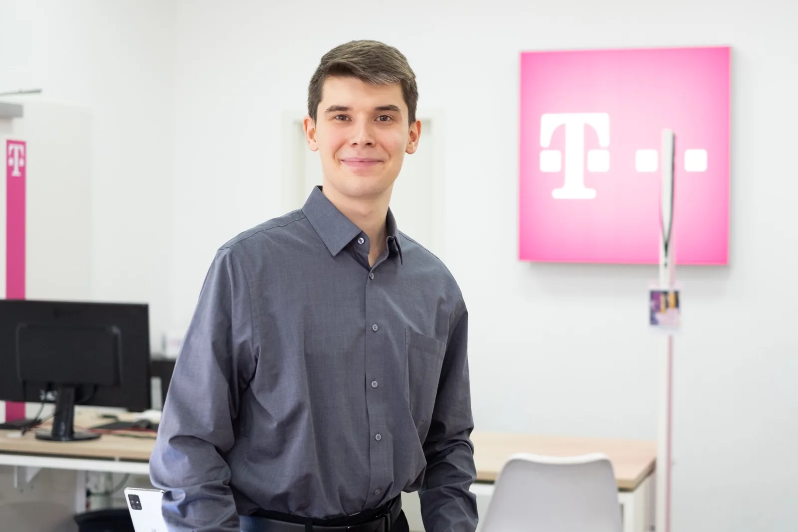 Patrick Heilbronner, Inhaber des Telekom Shops Gilching